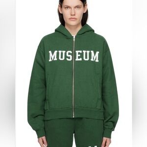 MUSEUM OF PEACE & QUIET Varsity Zip Hoodie